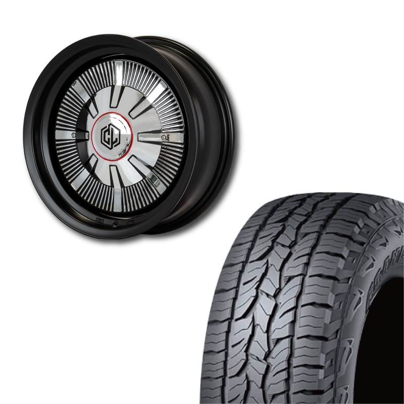 215/70R16 選べるタイヤセット <br> The First 16×6J -5 139.7 5H <br> 1本価格 シエラ シーエルリンク