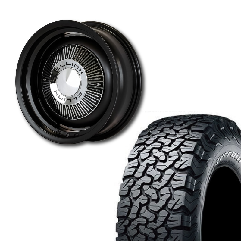 MKW 215/70R16 BFGoodrich タイヤホイールセット 1本 ① 215/70R16 選べるタイヤセット <br> The First 16×6J -5 139.7