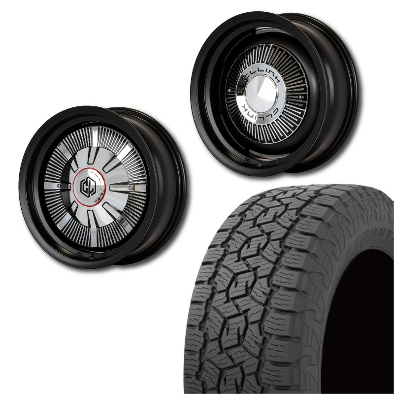 215/70R16<br> 選べるタイヤセット <br>【純正車輌 適合】<br> The First <br>センターカバー2枚セット<br>コンプトン ガーデナ <br>16×6J -5 139.7 5H <br> シエラ ノマド<br>1本価格