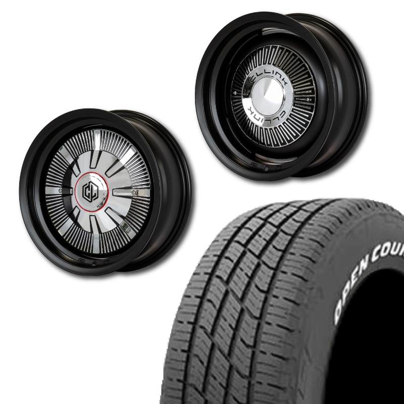 215/70R16<br> 選べるタイヤセット <br>【純正車輌 適合】<br> The First <br>センターカバー2枚セット<br>コンプトン ガーデナ <br>16×6J -5 139.7 5H <br> シエラ ノマド<br>1本価格