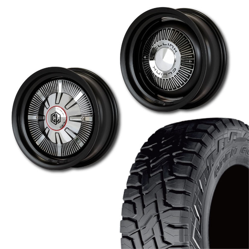 215/70R16<br> 選べるタイヤセット <br>【純正車輌 適合】<br> The First <br>センターカバー2枚セット<br>コンプトン ガーデナ <br>16×6J -5 139.7 5H <br> シエラ ノマド<br>1本価格