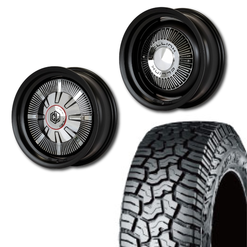 215/70R16<br> 選べるタイヤセット <br>【純正車輌 適合】<br> The First <br>センターカバー2枚セット<br>コンプトン ガーデナ <br>16×6J -5 139.7 5H <br> シエラ ノマド<br>1本価格