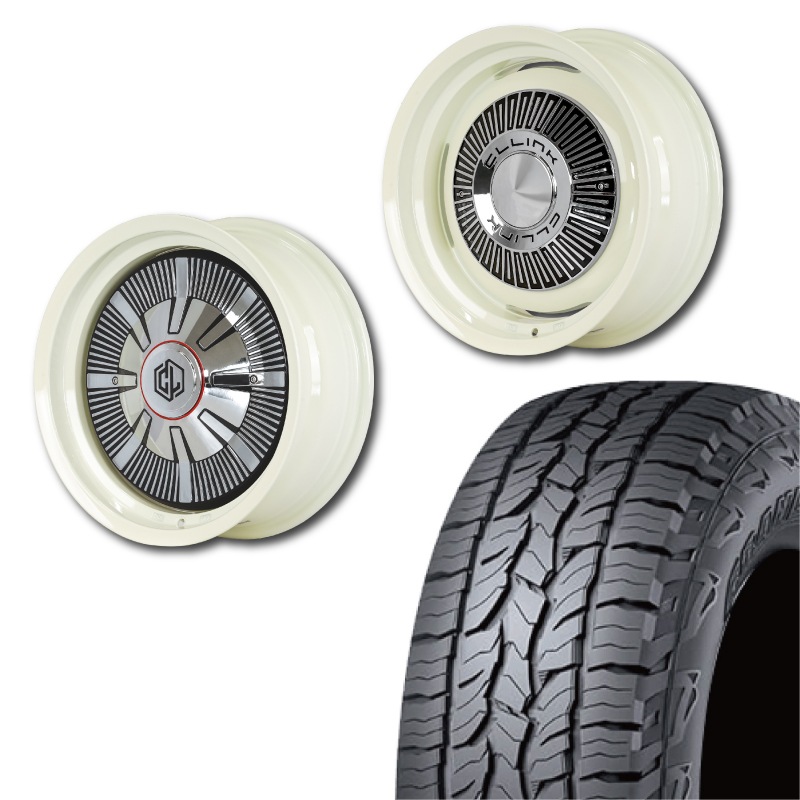 215/70R16<br> 選べるタイヤセット <br>【純正車輌 適合】<br> The First <br>センターカバー2枚セット<br>コンプトン ガーデナ <br>16×6J -5 139.7 5H <br> シエラ ノマド<br>1本価格