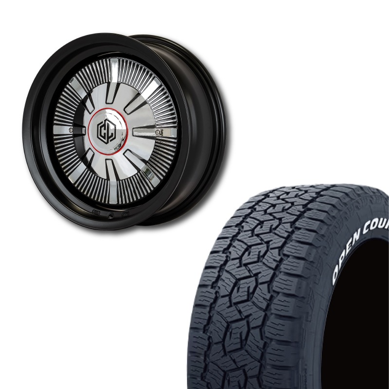 215/70R16 選べるタイヤセット <br> The First 16×6J -5 139.7 5H <br> 1本価格 シエラ シーエルリンク