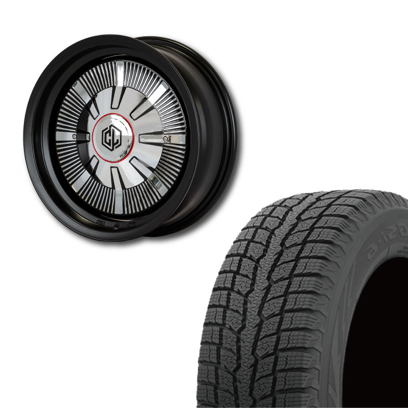 215/70R16 選べるスタッドレスセット <br> The First 16×6J -5 139.7 5H <br> 1本価格 シエラ シーエルリンク