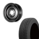 225/70R16 選べるスタッドレスセット <br> オールドスタイルスチールホイール 16×5.5J +20 139.7 5H <br> 1本価格 ジムニー シーエルリンク