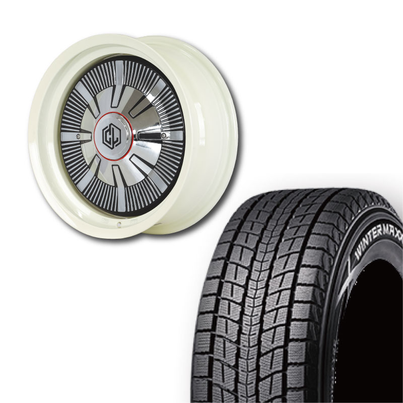 225/70R16 選べるスタッドレスセット <br> The First 16×6J -5 139.7 5H <br> 1本価格 シエラ シーエルリンク