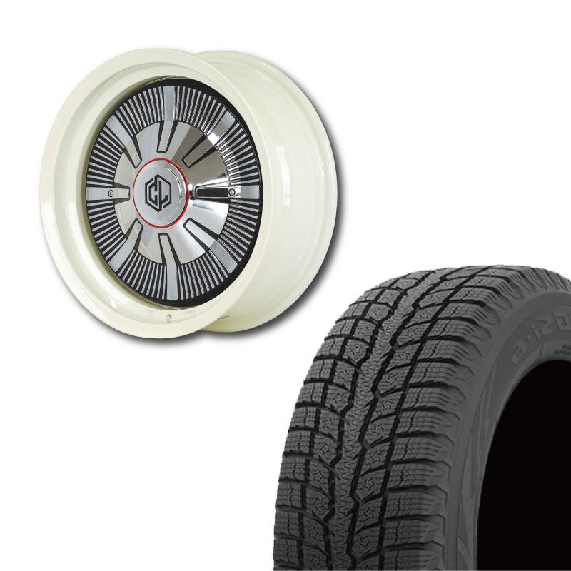 225/70R16 選べるスタッドレスセット <br> The First 16×6J -5 139.7 5H <br> 1本価格 シエラ シーエルリンク