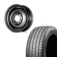 215/70R16 選べるスタッドレスセット <br> オールドスタイルスチールホイール 16×5.5J +20 139.7 5H <br> 1本価格 ジムニー シーエルリンク