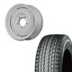 215/70R16 選べるスタッドレスセット <br> オールドスタイルスチールホイール 16×5.5J +20 139.7 5H <br> 1本価格 ジムニー シーエルリンク