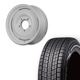 215/70R16 選べるスタッドレスセット <br> オールドスタイルスチールホイール 16×5.5J +20 139.7 5H <br> 1本価格 ジムニー シーエルリンク