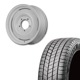 215/70R16 選べるスタッドレスセット <br> オールドスタイルスチールホイール 16×5.5J +20 139.7 5H <br> 1本価格 ジムニー シーエルリンク