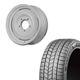 215/70R16 選べるスタッドレスセット <br> オールドスタイルスチールホイール 16×5.5J +20 139.7 5H <br> 1本価格 ジムニー シーエルリンク