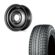 185/85R16 選べるスタッドレスセット <br> オールドスタイルスチールホイール 16×5.5J +20 139.7 5H <br> 1本価格 ジムニー シーエルリンク