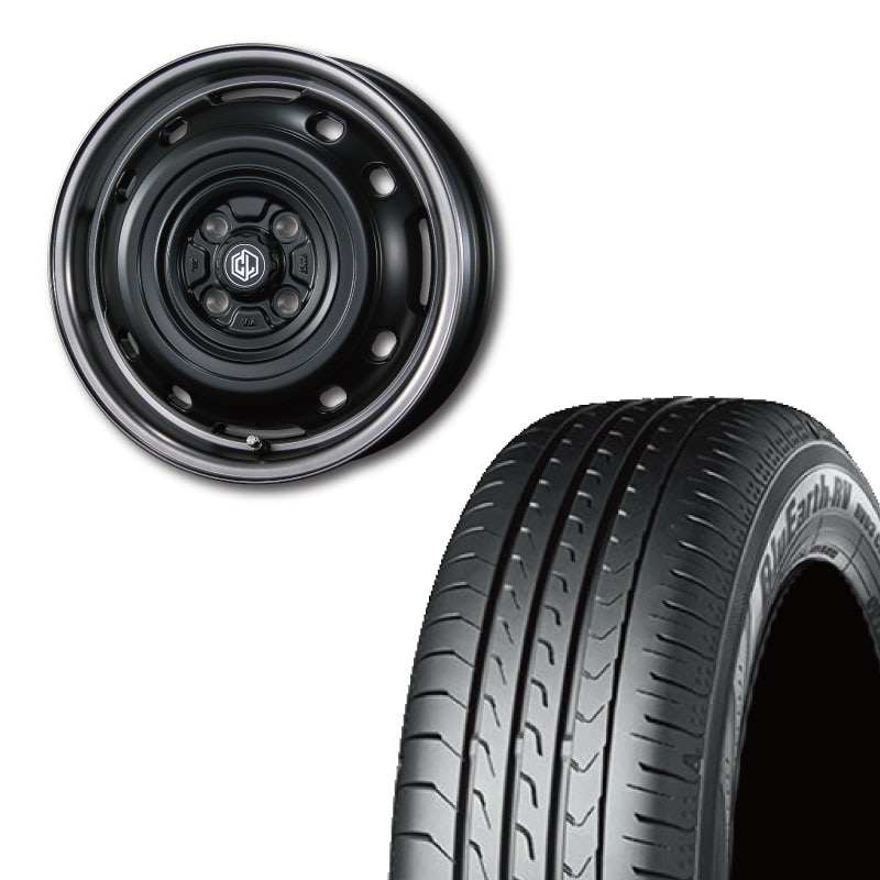 165/65R15 選べるタイヤセット <br> UNIONRIM TX 15×4.5J +45 100 4H