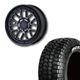 35×12.50R20 <br>選べるタイヤセット <br>【リフトアップ推奨】<br>【オーバーフェンダー必須】<br> UNIONRIM HH <br> 20×8.5J +55 139.7 6H　MB/MSC <br> ランクル250 ランクル300 <br> 4本価格 