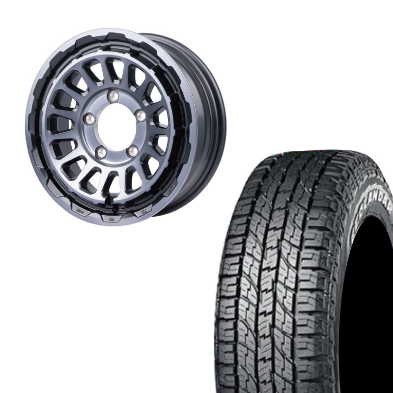 ジムニー用タイヤホイール 7.00R16 選べるタイヤセット <br> オールドスタイルスチール