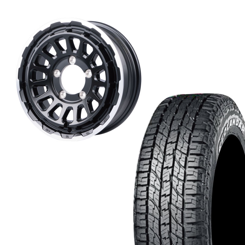 ジムニー ホイール タイヤセット 16インチ ジムニー JB64 JB23 175/80R16 ホイールセット | モンスタタイヤ