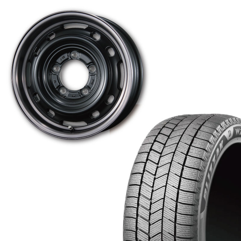 215/70R16 選べるスタッドレスセット <br> UNIONRIM TX 16×6J ±0 139.7 5H <br> 1本価格 シエラ シーエルリンク