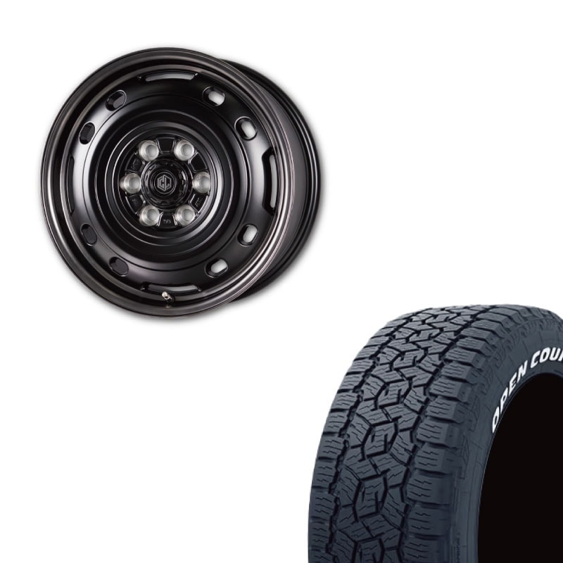 285/60R18 選べるタイヤセット <br>UNIONRIM TX <br> 18インチ 7.5J +