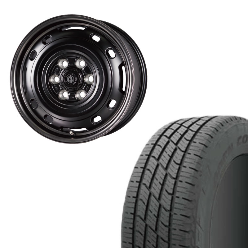 285/60R18 選べるタイヤセット <br>UNIONRIM TX <br> 18インチ 7.5J +