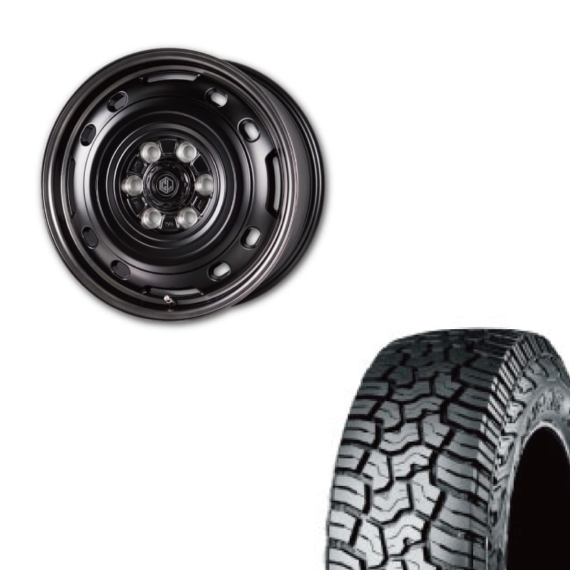 トヨタ ランドクルーザー　タイヤ・ホイールセット　18インチ　285/60-18 285/60R18 選べるタイヤセット <br>UNIONRIM TX <br> 18インチ 7.5J +