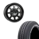 【売り切り特価】<br>215/65R16<br> 選べるタイヤセット <br> KG Wheels KW01-02 <br>16×6.5J +38 139.7 6H <br>200系ハイエース<br> 4本価格  