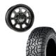 【売り切り特価】<br>215/65R16<br> 選べるタイヤセット <br> KG Wheels KW01-02 <br>16×6.5J +38 139.7 6H <br>200系ハイエース<br> 4本価格  