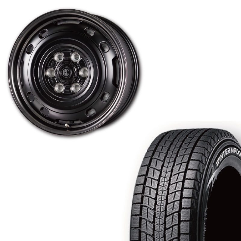 265/65R18 選べるスタッドレスセット <br>UNIONRIM TX <br> 18