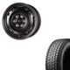 265/65R18 選べるスタッドレスセット <br>UNIONRIM TX <br> 18インチ 7.5J +55 139.7 6H MB/MSC <br> ランクル250 ランクル300 4本価格