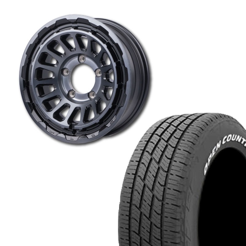 215/70R16 選べるタイヤセット <br> UNIONRIM HR 16×6J -5 139.7