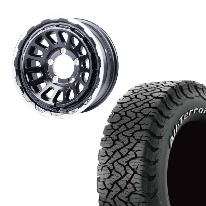 再々出品 16日11:45迄【ももぴー】Tt Lm ２点×計４ 追加同梱 235/70R16 選べるタイヤセット <br> UNIONRIM HR 16×6J -5 139.7