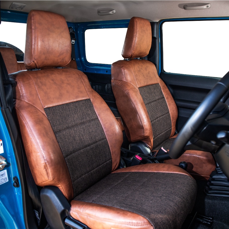 M-Line/エムライン 9910B】☆レザーシートカバー・ブラック