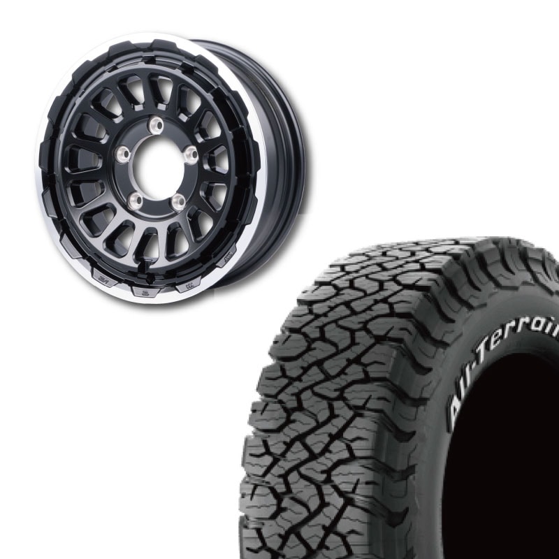 215/70R16 選べるタイヤセット <br> UNIONRIM HR 16×5.5J +20