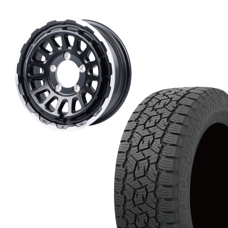 215/70R16 選べるタイヤセット <br> UNIONRIM HR 16×5.5J +20