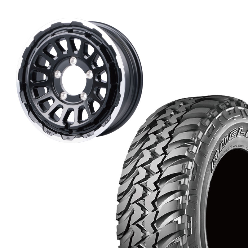 225/75R16<br> 選べるタイヤセット <br>【3インチUP 推奨】<br 