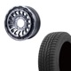 225/70R16 選べるスタッドレスセット <br> UNIONRIM HR 16×5.5J +20 139.7 5H <br> 1本価格 ジムニー シーエルリンク