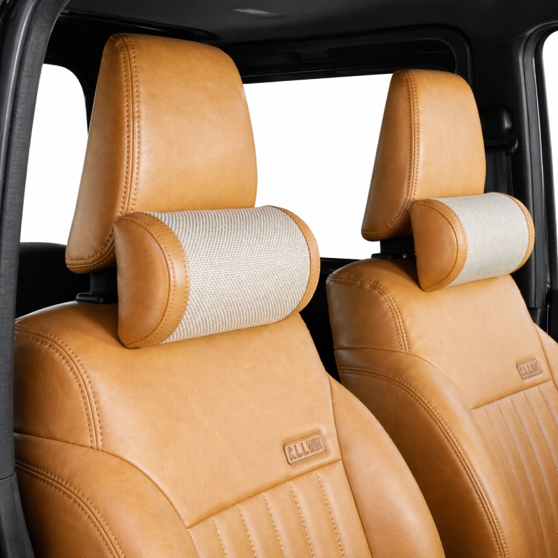 クラシックレザーシートカバー モントレー ベージュ ジムニー JB64