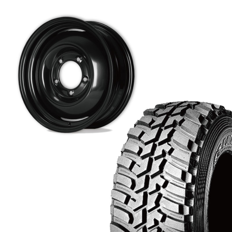 数量限定アウトレット】<br>225/75R16<br> 選べるタイヤセット <br>【3