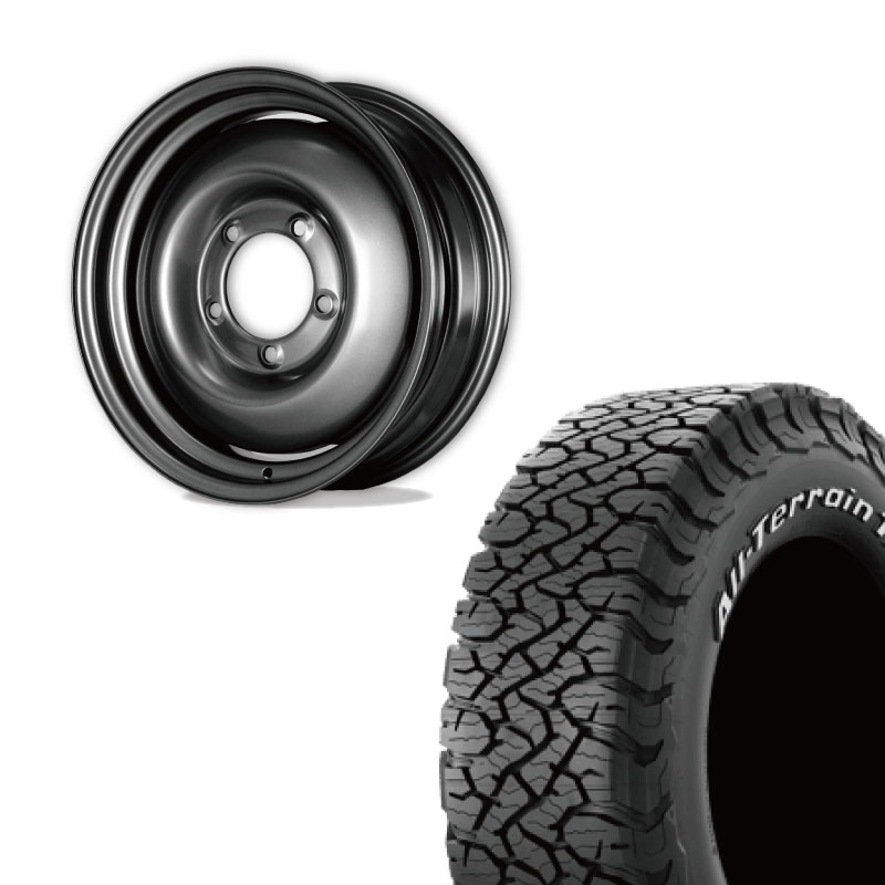 数量限定アウトレット】<br>225/75R16<br> 選べるタイヤセット <br>【3