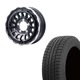 175/80R16 選べるスタッドレスセット <br> UNIONRIM HR 16×5.5J +20 139.7 5H <br> 1本価格 ジムニー シーエルリンク