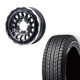 175/80R16 選べるスタッドレスセット <br> UNIONRIM HR 16×5.5J +20 139.7 5H <br> 1本価格 ジムニー シーエルリンク