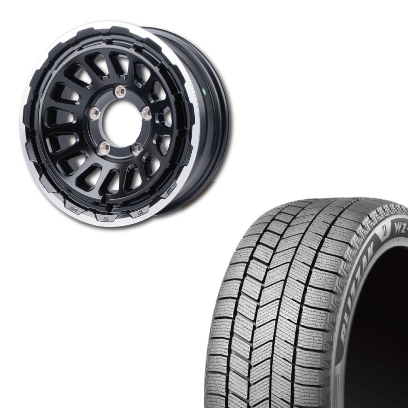 215/70R16 選べるスタッドレスセット <br> UNIONRIM HR 16×6J -5 139.7