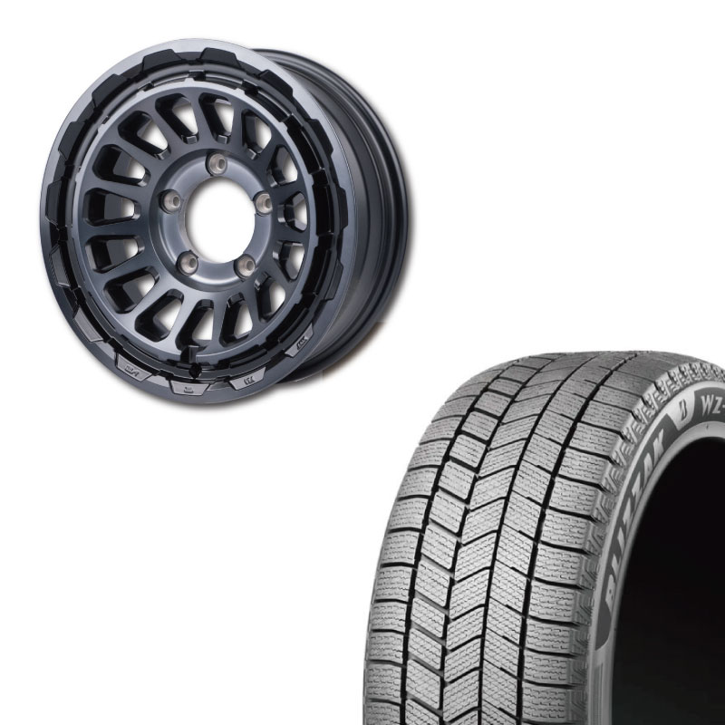 215/70R16 選べるスタッドレスセット <br> UNIONRIM HR 16×6J -5 139.7