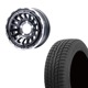 225/70R16 選べるスタッドレスセット <br> UNIONRIM HR 16×6J -5 139.7 5H <br> 1本価格 シエラ シーエルリンク