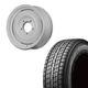 【アウトレット】225/70R16 選べるスタッドレスセット <br> オールドスタイルスチールホイール 16×5.5J +20 139.7 5H <br> 1本価格 ジムニー シーエルリンク