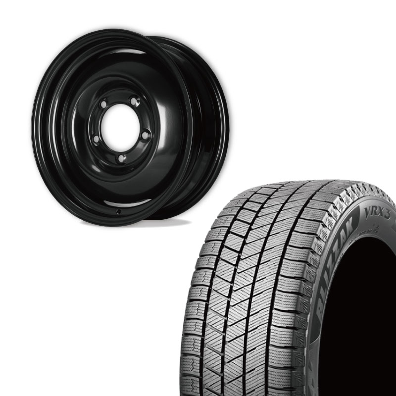 ジムニー　16インチ アルミホイール、スタッドレス4本セット アウトレット】215/70R16 選べるスタッドレスセット <br> オールド