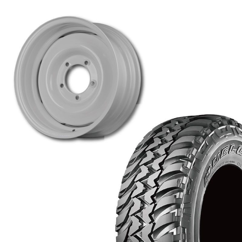 【アウトレット】225/75R16 選べるタイヤセット <br> オールドスタイルスチールホイール 16×6J -5 139.7 5H <br> 1本価格 シエラ シーエルリンク