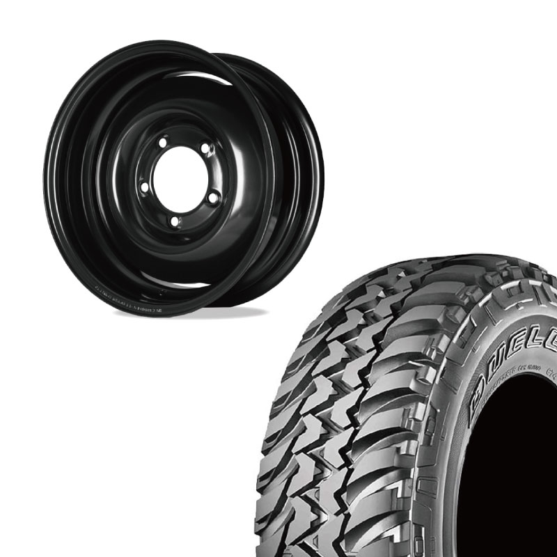 【アウトレット】215/70R16 選べるタイヤセット <br> オールドスタイルスチールホイール 16×6J -5 139.7 5H <br> 1本価格 シエラ シーエルリンク