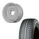 【アウトレット】215/70R16 選べるスタッドレスセット <br> オールドスタイルスチールホイール 16×6J -5 139.7 5H <br> 1本価格 シエラ シーエルリンク